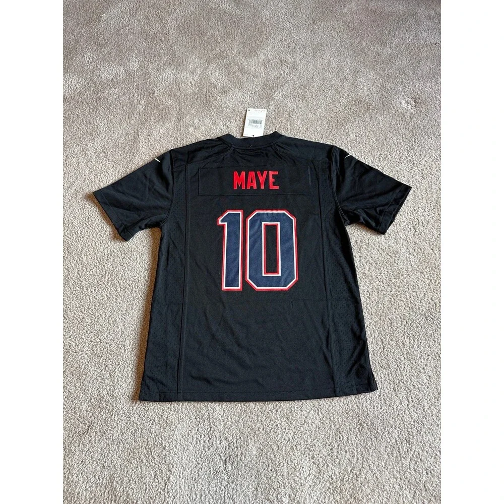 Drake Maye New England Patriots Nike Super Bowl Youth NWT Jersey Size Large
